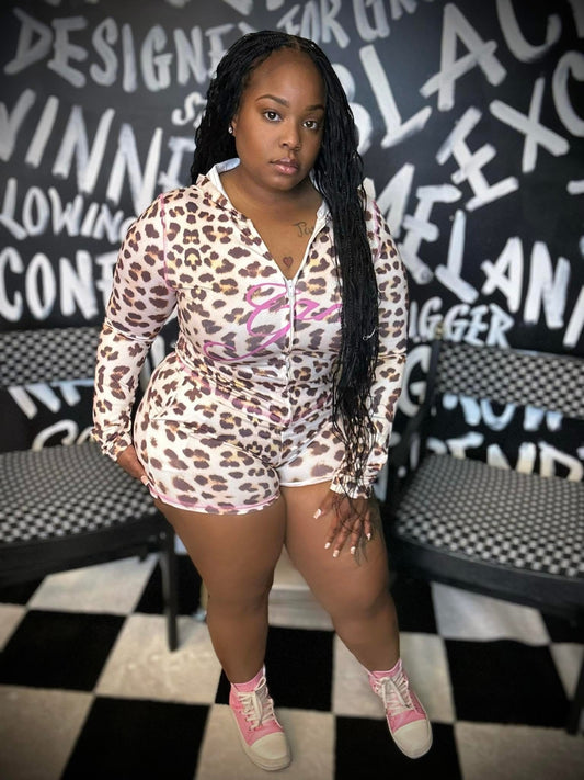 Glam leopard set