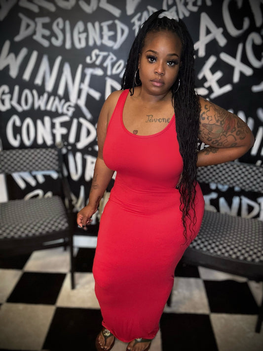 Red maxi