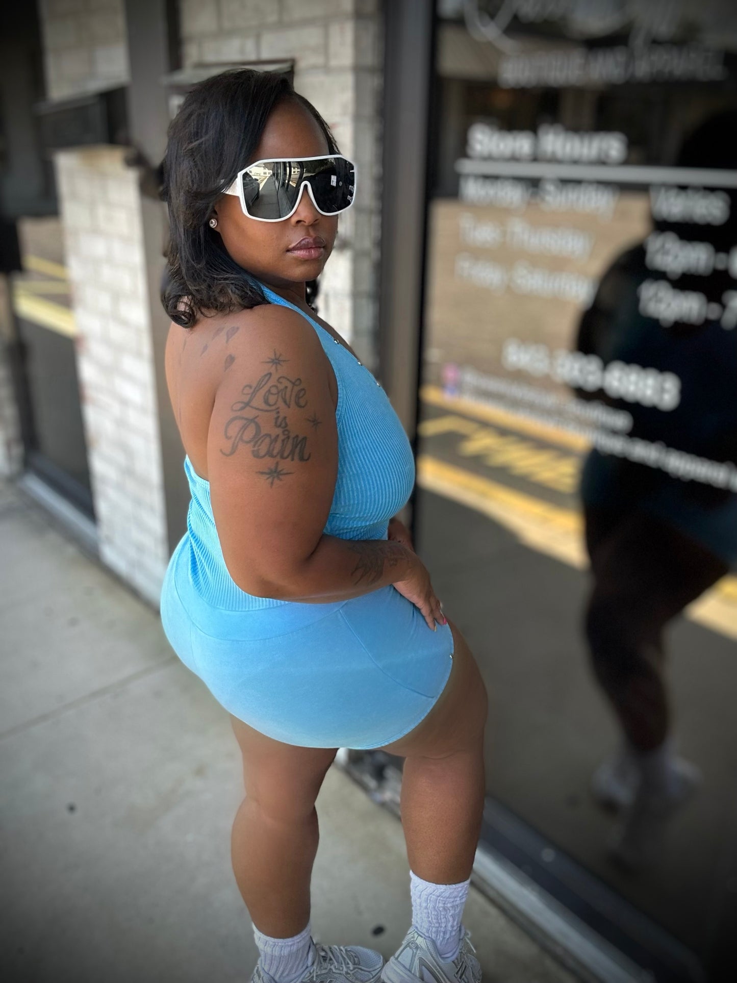 Sky romper