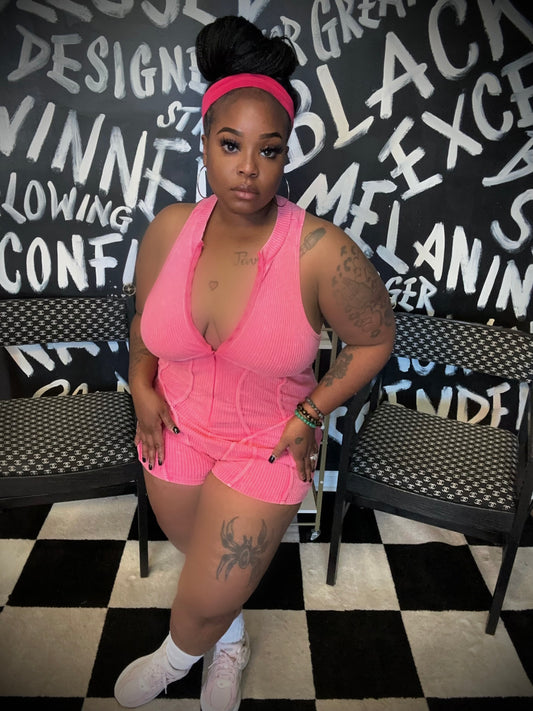 Pink romper