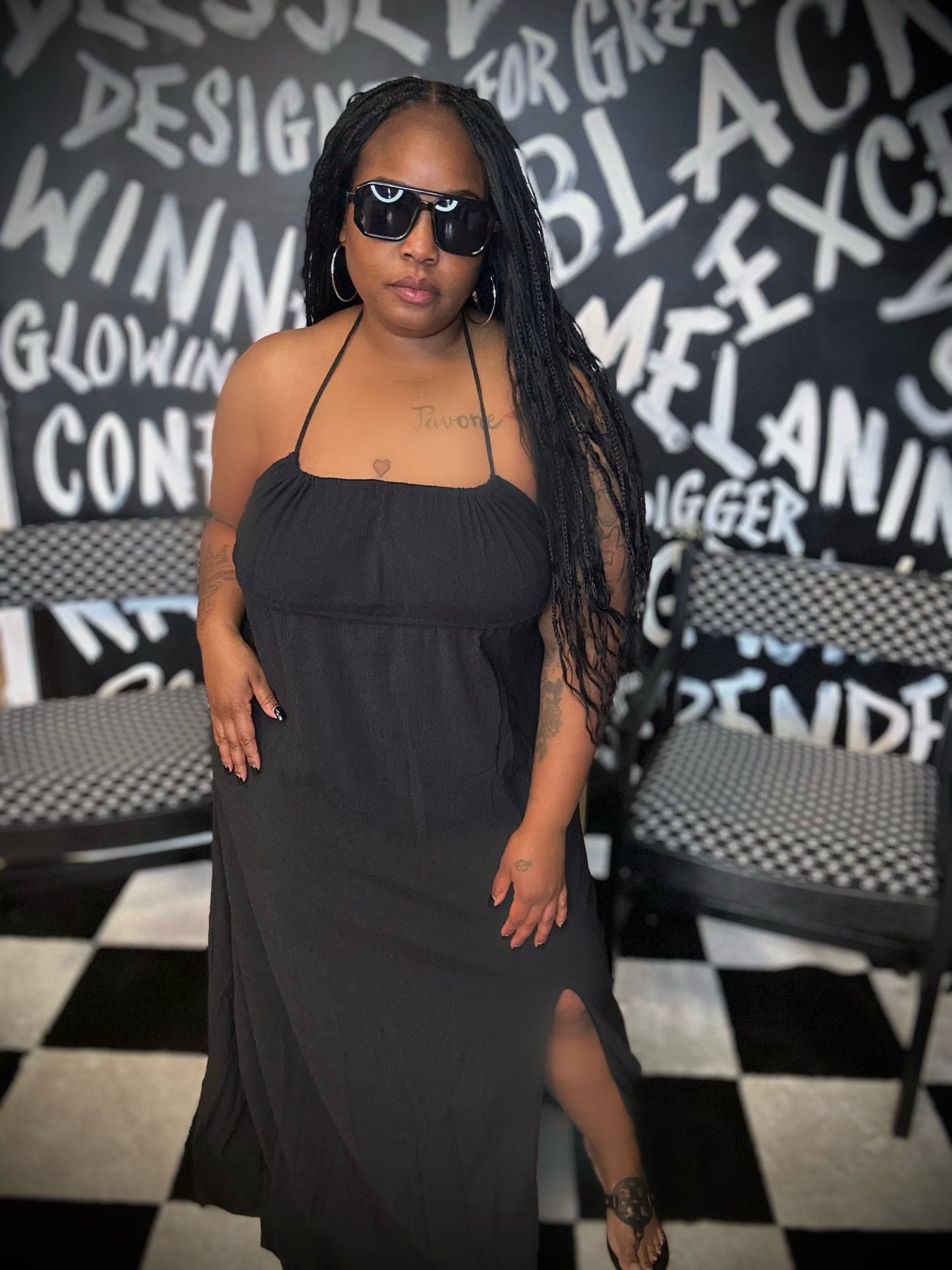 Sasha black dress
